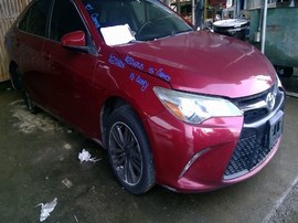 2015 TOYOTA CAMRY, BURGUNDY, SE, 2.5L, AT,  Z24925